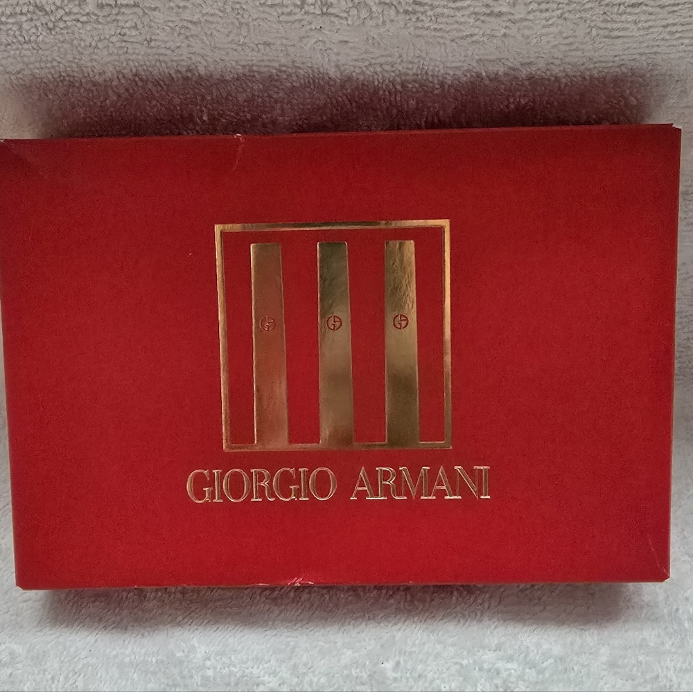 Giorgio Armani Red Box Lip Maestro Set NEW Sealed
